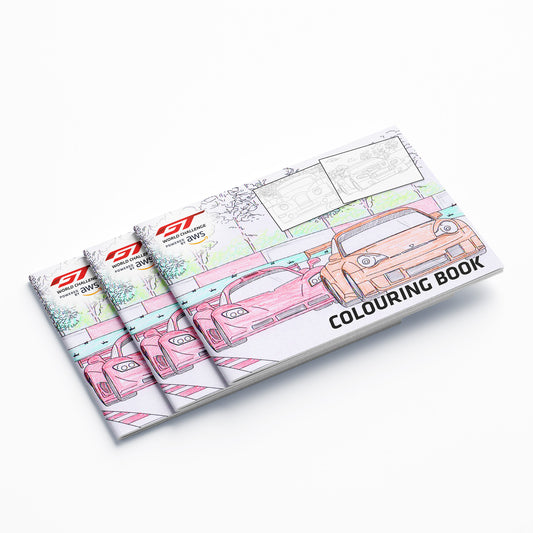 20th Anniversary of GT3 Colouring Book