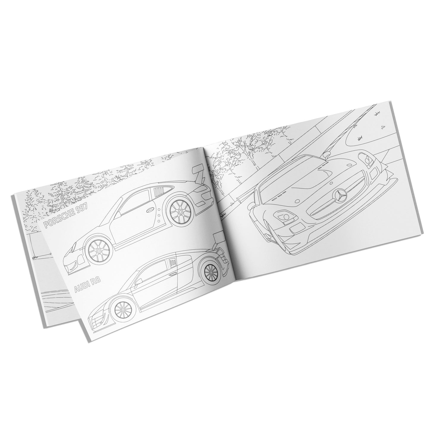 20th Anniversary of GT3 Colouring Book
