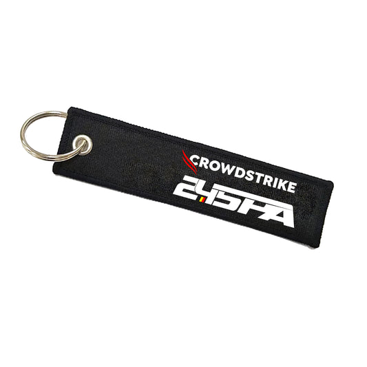 CrowdStrike 24 Hours of Spa Fabric Keyring