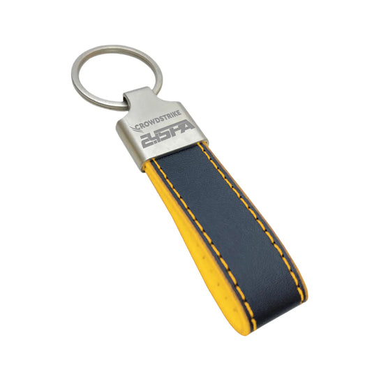 CrowdStrike 24 Hours of Spa Leather Keyring