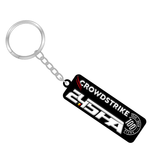 Centenary PVC Keyring