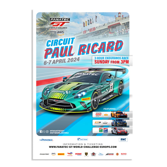 2024 Paul Ricard Poster