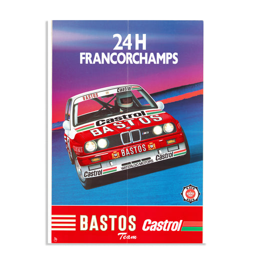 Team Bastos 24 Hours Of Spa Poster