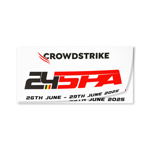 CrowdStrike 24 Hours of Spa 2025 Sticker
