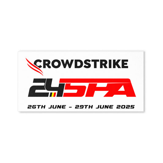 CrowdStrike 24 Hours of Spa 2025 Sticker