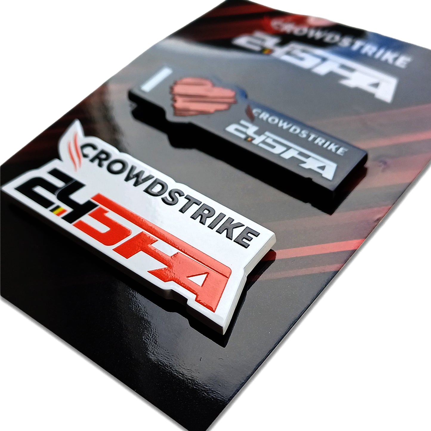 Crowdstrike 24 Hours of Spa Pin Badge set
