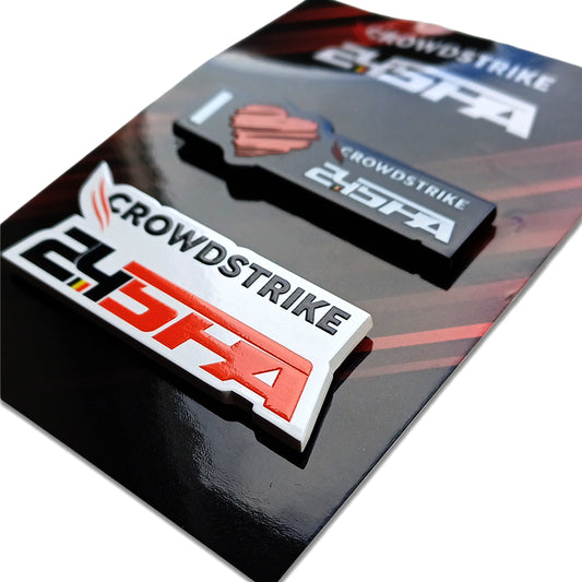 Crowdstrike 24 Hours of Spa Pin Badge set