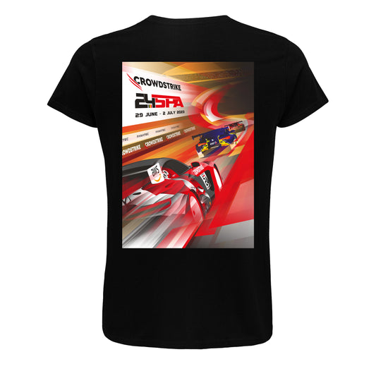 CrowdStrike 24 Hours of Spa Poster T-shirt