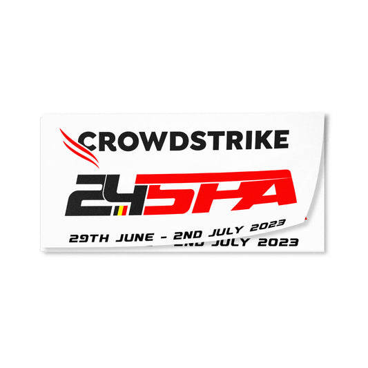 CrowdStrike 24 Hours of Spa Sticker